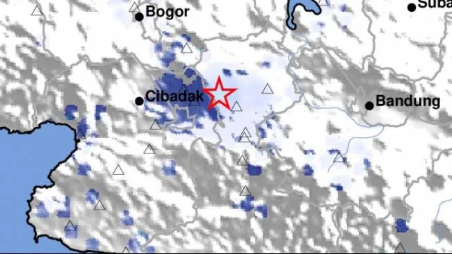 Gempa M 2,4 Guncang Cianjur Dini Hari, BMKG: Akibat Sesar Aktif Dangkal