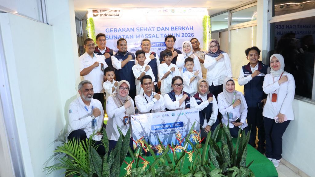 Sunat Massal Pelindo Sambut HUT Jakarta ke-499, 50 Anak di Jakut Dapat Layanan Gratis