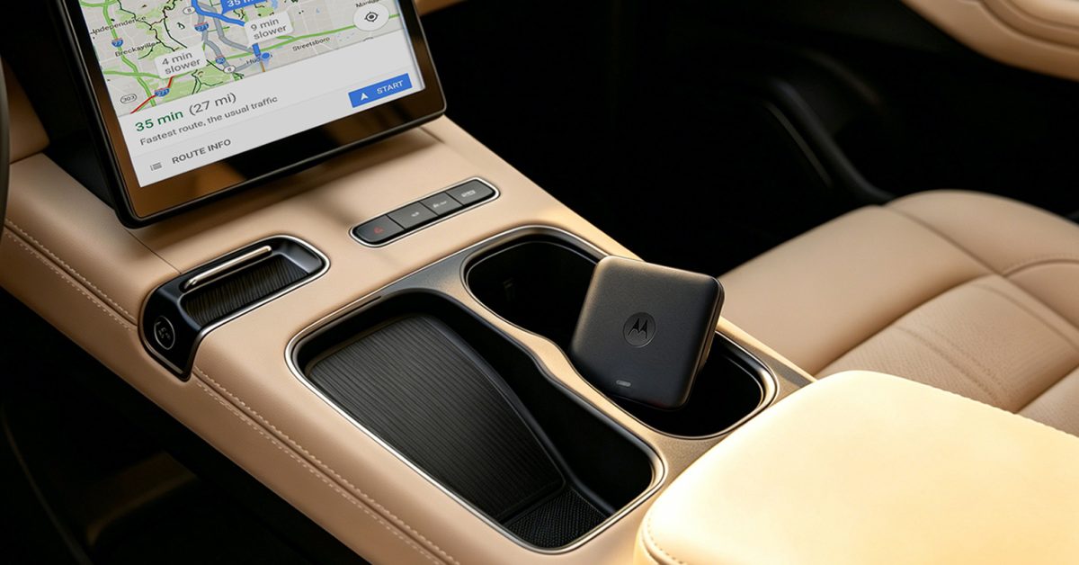 Motorola MA2 Adaptor Wireless Android Auto Resmi Dirilis November 2026, Harga Mulai Rp 660 Ribu