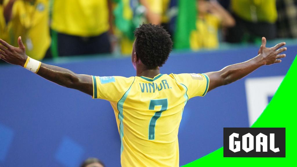 Kesalahan Bek Skotlandia Berbuah Petaka, Vinicius Junior Bawa Brasil Unggul Cepat