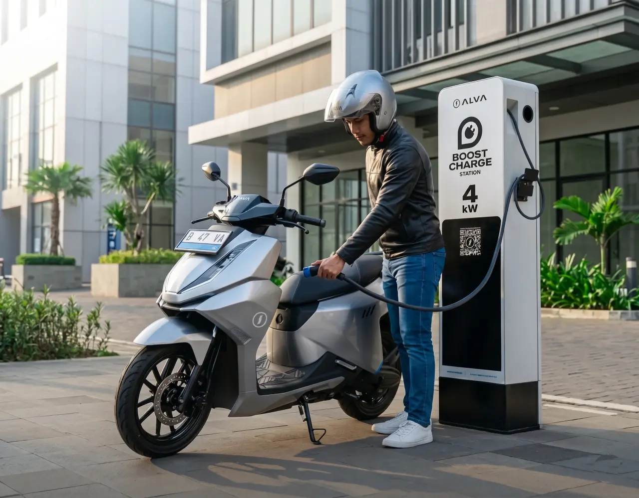 Investasi Rp1 Triliun dan Ekspansi 350 Stasiun Charger, ALVA Targetkan Dominasi Motor Listrik Nasional