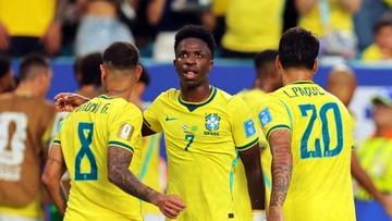 Vinicius Jr. Cetak Brace ke Gawang Skotlandia, Kini Cuma Satu Gol di Bawah Messi di Piala Dunia 2026