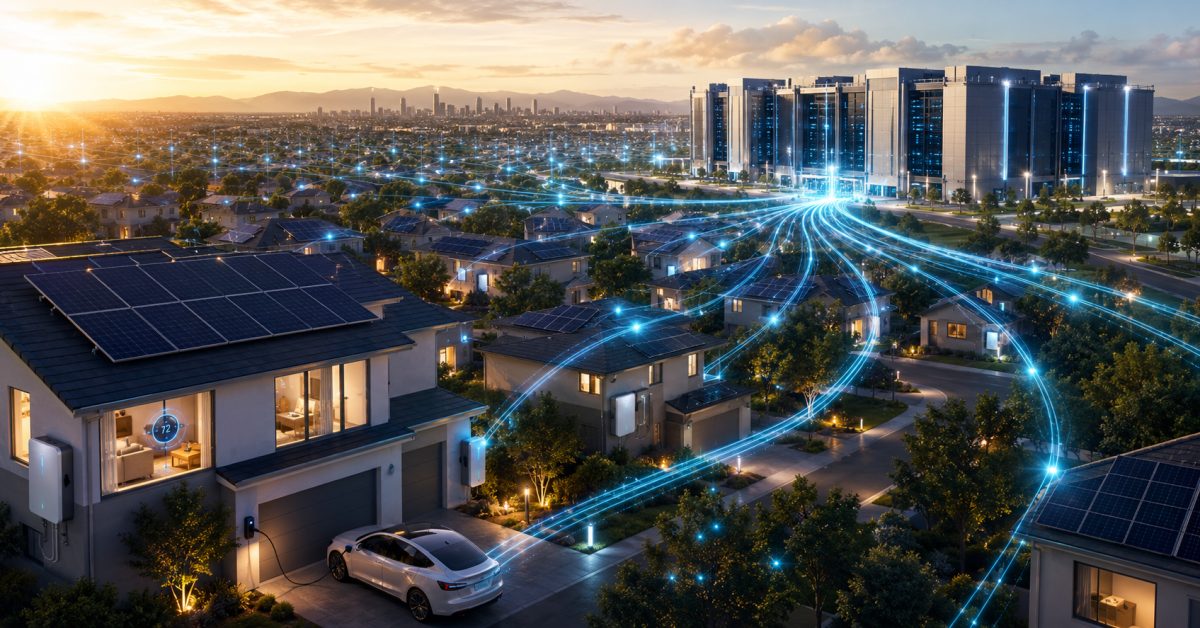 Sunrun, Tesla, dan Renew Home Bangun PLTS Virtual 16 GW untuk Suplai Listrik Data Center AI