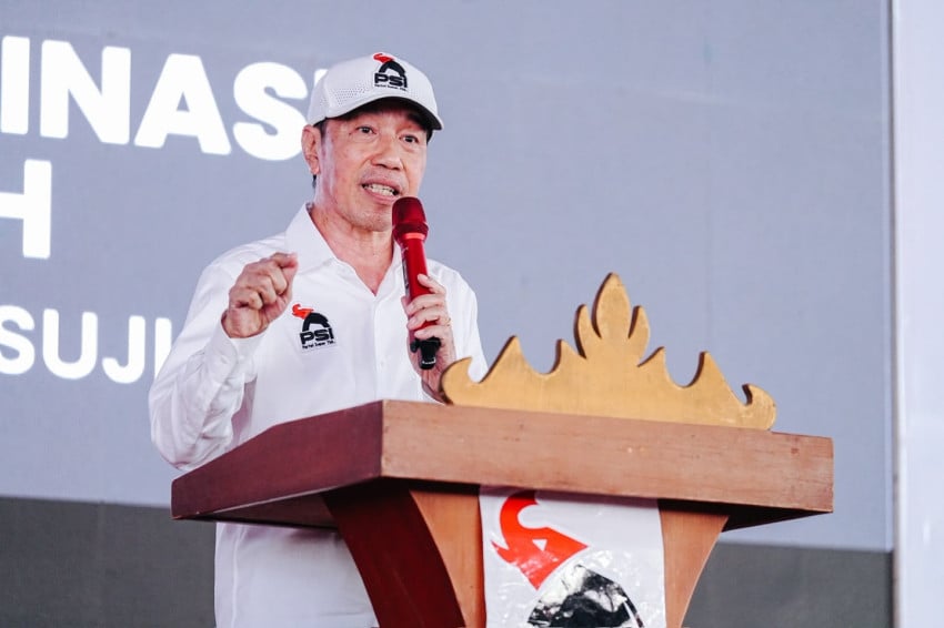 Blusukan ke Lampung, Jokowi Apresiasi PSI yang Rampungkan 100 Persen Struktur Partai Hingga Desa
