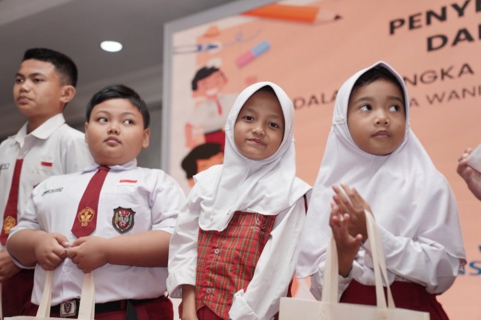 Taspen dan BRI Salurkan Rp135 Juta Bantuan Pendidikan untuk 139 Anak di Lingkungan Kementerian PANRB