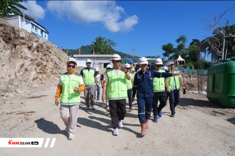 Sekda Sulbar Tinjau Pembangunan Sekolah Rakyat di Mamuju, Target 70 Persen dan Siap Terima Siswa Tahun Ajaran Baru