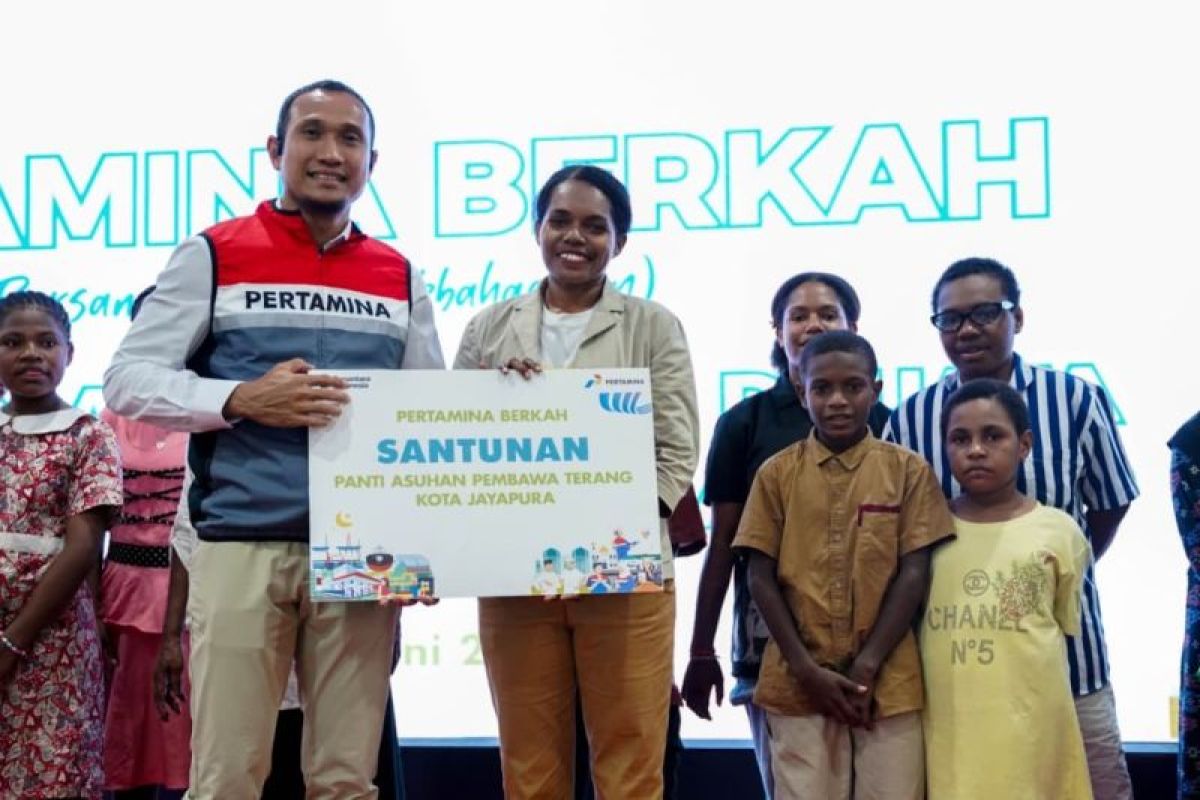 Pertamina Berbagi Santunan ke Lima Panti Asuhan di Jayapura, Ada 100 Lebih Anak Yatim yang Terbantu