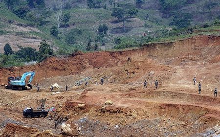 Tambang Ilegal Gunung Botak: 24 WNA Jadi Tersangka, 12 Masuk DPO, Kerugian Negara Menganga