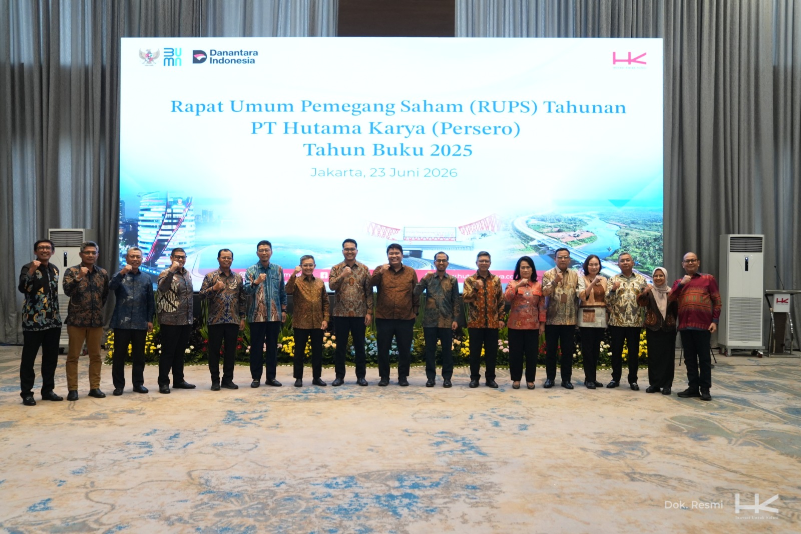 Laba Hutama Karya Tumbuh 11,6 Persen di 2025, Efisiensi dan Operasi Penuh Tol Trans Sumatera Jadi Motor Utama