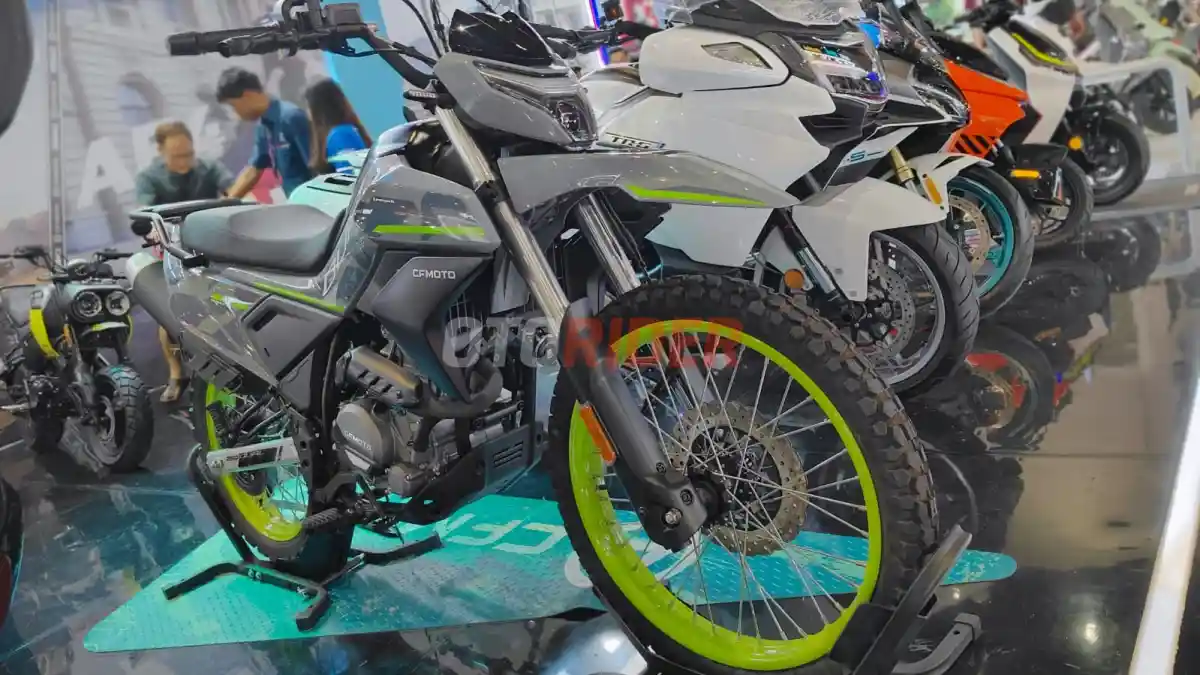 CFMOTO 250 Dual ABS Resmi Meluncur di Indonesia, Trail 250 cc dengan Roda 21 Inci Harga Rp 48,8 Juta
