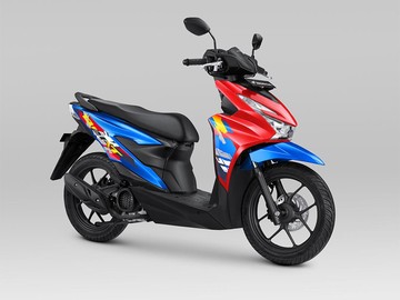 Honda BeAT 2026 Dapat Warna Baru Glossy Blue Black dan Livery Tim Balap