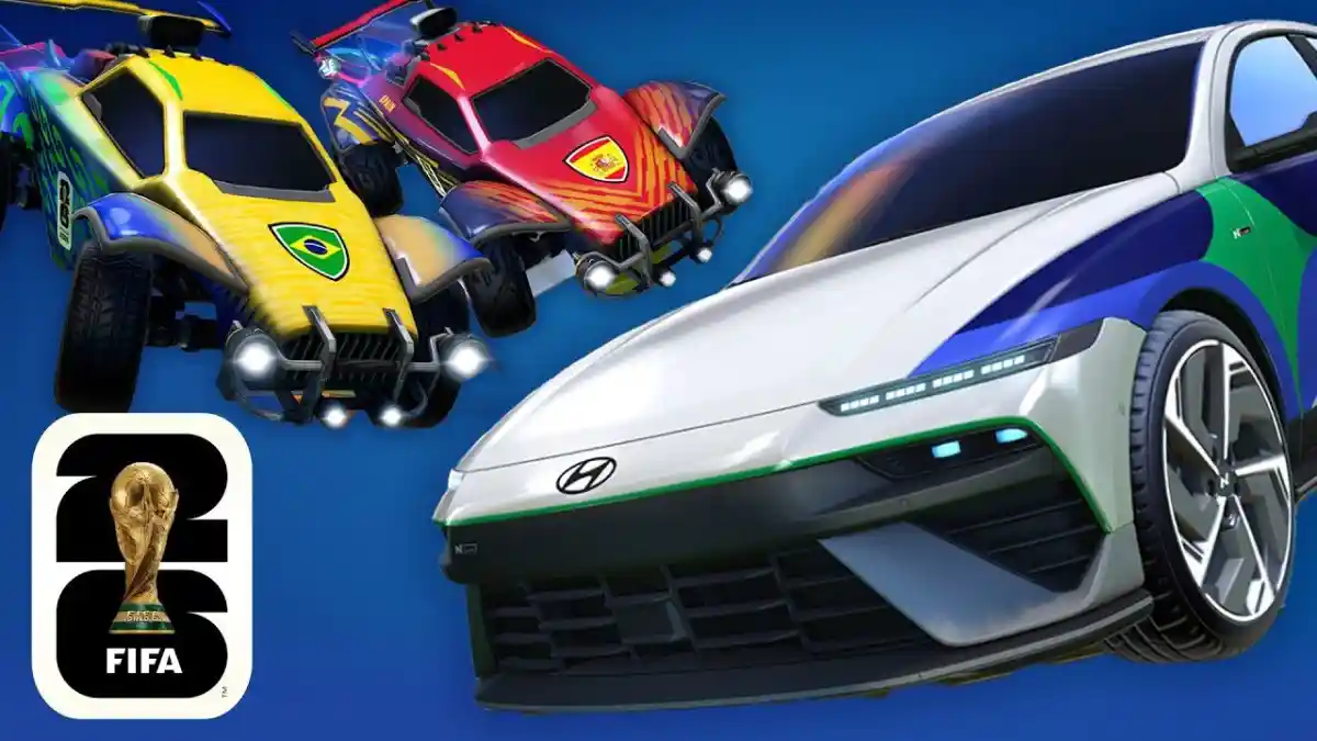 Hyundai Ioniq 6 N Line Masuk ke Fortnite dan Rocket League Sambut Piala Dunia 2026