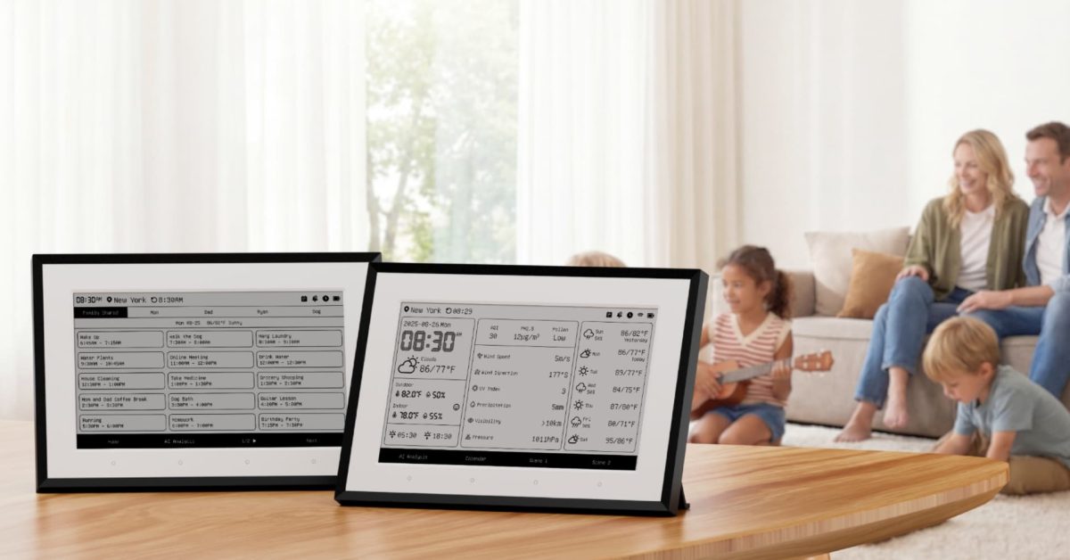 SwitchBot Weather Station Hadirkan Layar E-Ink, Sinkronisasi Kalender iCloud, dan Sensor Cuaca untuk Apple Home