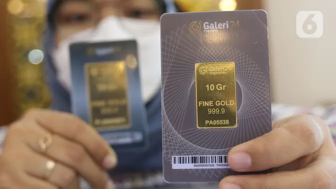 Harga Emas Pegadaian Kompak Naik, Antam Sentuh Rp 2,7 Juta per Gram