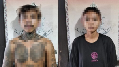Polsek Baradatu Ringkus Dua Warga Lampung Timur Pencuri HP di Pasar Malam, Kerugian Korban Rp 3,5 Juta