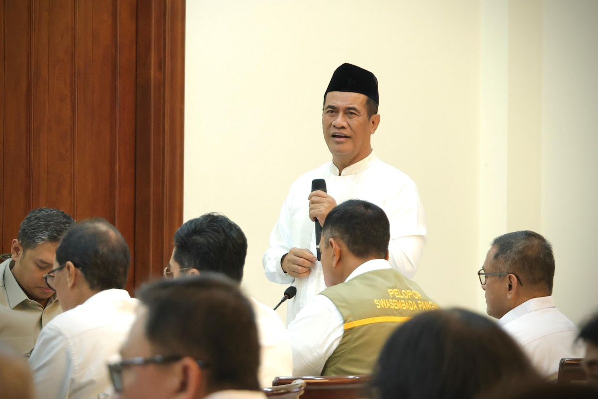 Mentan Amran Paksa BUMN Pangan Berbenah: Restrukturisasi Aset hingga Target Hilirisasi Harus Tuntas Tahun Ini