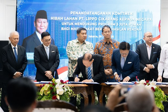 Pemerintah Terima Hibah Lahan Meikarta 30 Hektar dari Lippo untuk Program 3 Juta Rumah, Proses Dikawal KPK