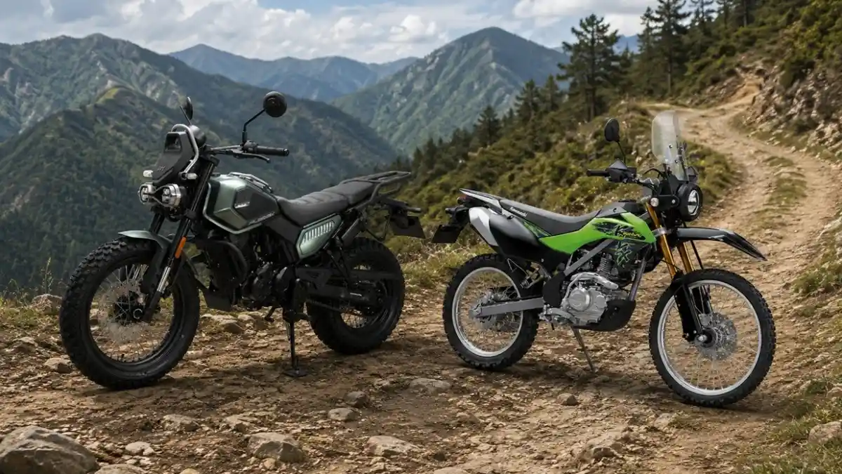 Duel Motor Dual Purpose Rp 40 Jutaan: Kawasaki KLX150 XPL vs WMoto Letbe Flygon 250, Pilih Petualangan Ringan atau Mesin Besar?