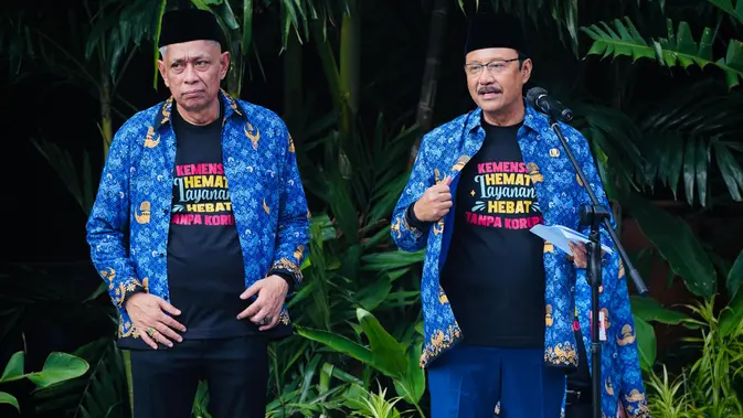 Mensos Gus Ipul Bacakan Puisi di Peringatan Harganas, Ajak Ayah Perbesar Peran Pengasuhan Anak