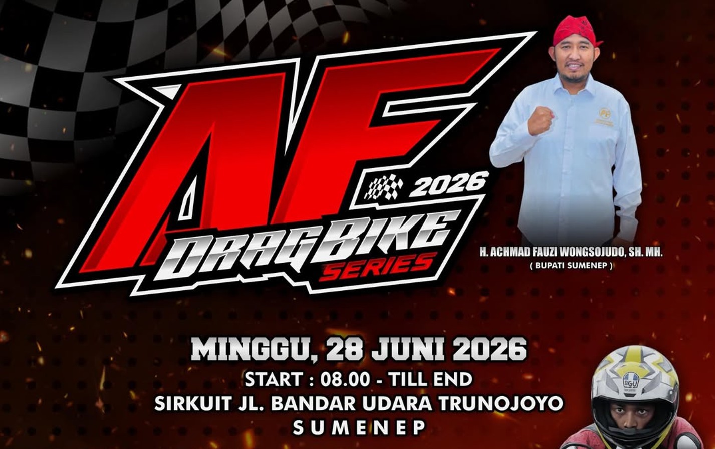 AF Drag Bike Series 2026 Sumenep: Pebalap Lokal Tundukkan Lintasan Bandara Trunojoyo