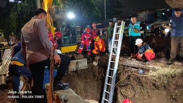 Bocah 4 Tahun Tewas Terperosok ke Lubang Proyek Sedalam 3,7 Meter di Jakarta Selatan
