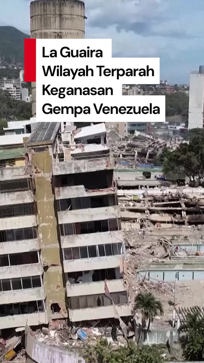 Gempa Kembar Magnitudo 7,2 dan 7,5 di Venezuela Runtuhkan Puluhan Bangunan, Korban Tembus 1.500 Jiwa