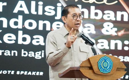 Menteri Kebudayaan Fadli Zon Dukung Usulan Gelar Pahlawan Nasional untuk Sutan Takdir Alisjahbana