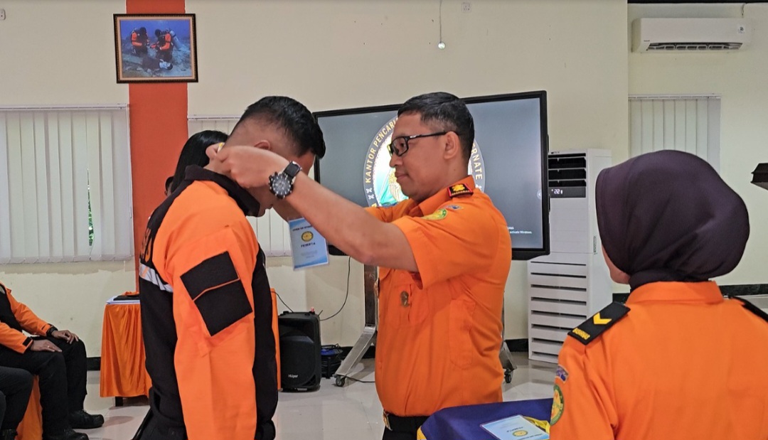 Basarnas Ternate Latih 30 Personel Teknik Water Rescue Hadapi Darurat di Wilayah Kepulauan Maluku Utara
