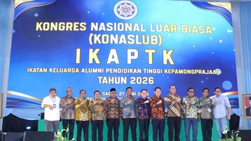 Dirjen Keuda Kemendagri Agus Fatoni Terpimpin IKAPTK Periode 2025–2030