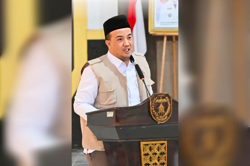 Bupati Lamandau Rizky Aditya Putra Targetkan Masjid Agung Rampung November 2026, Struktur Utama Dikebut