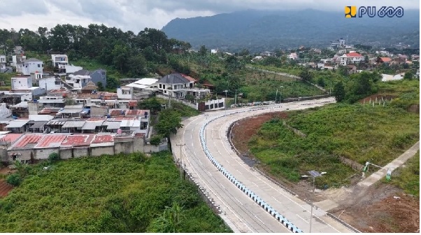 Jalan Cik Di Tiro di Kemiling Bandar Lampung Kini Lebar 15 Meter, Akses Wisata dan Distribusi Logistik Makin Lancar
