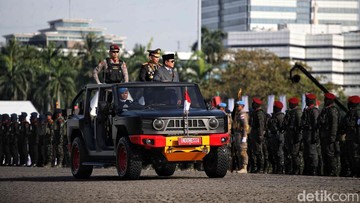 Presiden Prabowo Pimpin Upacara Hari Bhayangkara ke-80 di Cikeas, 9.000 Personel Polri-TNI Disiapkan