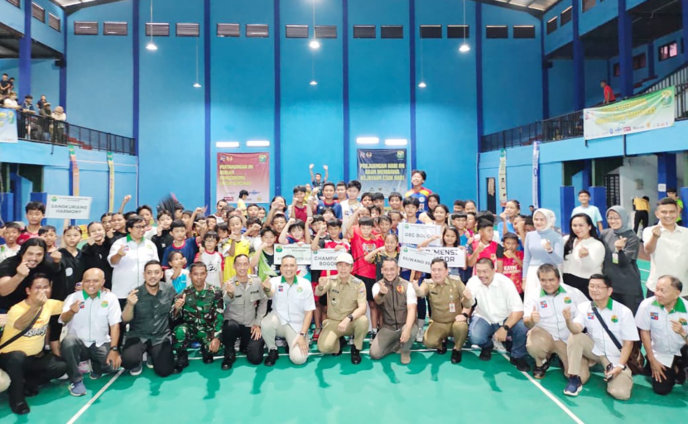 316 Atlet Muda Berebut Tiket Porprov di Kejurkot PBSI Kota Bogor 2026