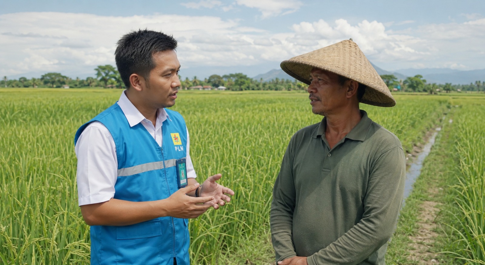 PLN Turun ke Sawah di Sumedang, Petani Bisa Panen Sepanjang Tahun Berkat Pompa Air Listrik