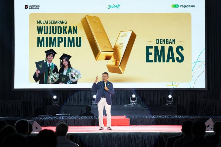 CEO Talks di Unand, 1.000 Mahasiswa Langsung Buka Tabungan Emas Pegadaian