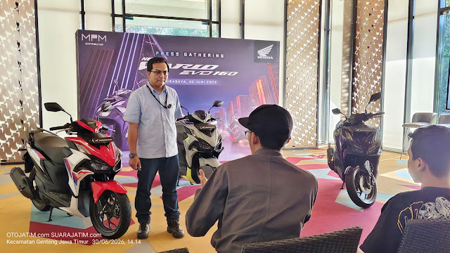 Honda Vario Evo 160 Dijajal di Surabaya, MPM Honda Jatim Gelar Bedah Mesin dan Test Ride untuk Publik