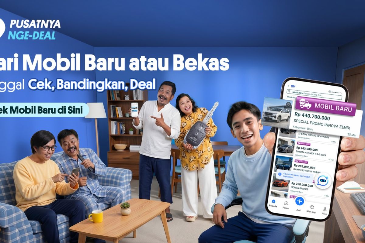 OLX Resmi Buka Kategori Mobil Baru, Bandingkan Langsung dengan Mobil Bekas dalam Satu Platform