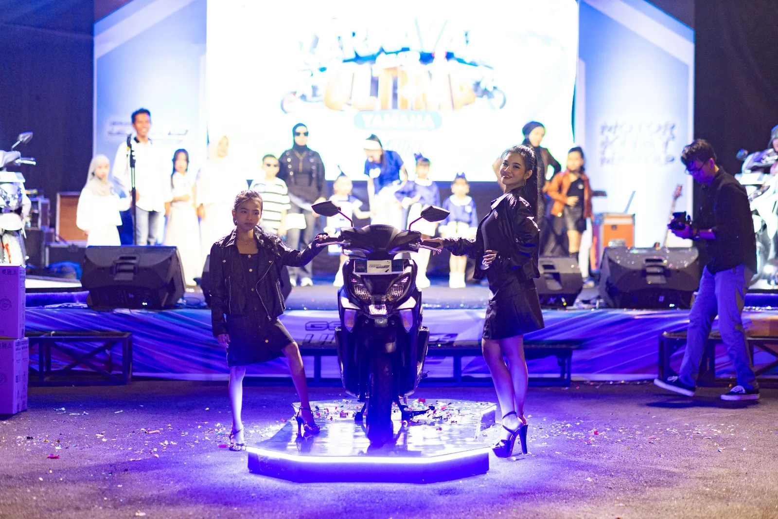 Yamaha Gear Ultima Dapat Warna Baru di Jambi Selatan, Ratusan Pengunjung Hadir di Karnaval Dua Hari