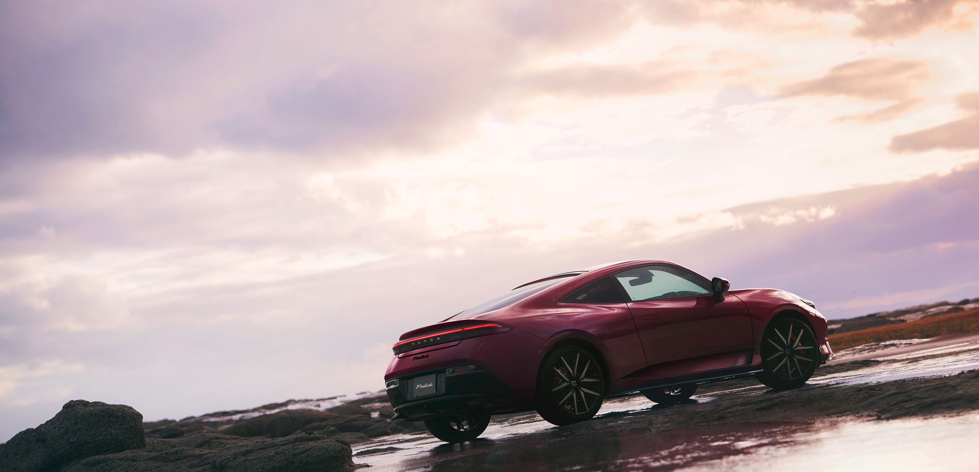 Honda Prelude Limited Edition 2027 Meluncur di Jepang, Warna Merah Gelap dan Interior Burgundy