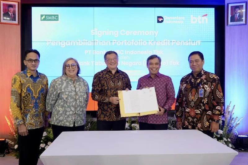 BTN Resmi Kelola Kredit Pensiun SMBC Indonesia, Perkuat Bisnis Non-Perumahan
