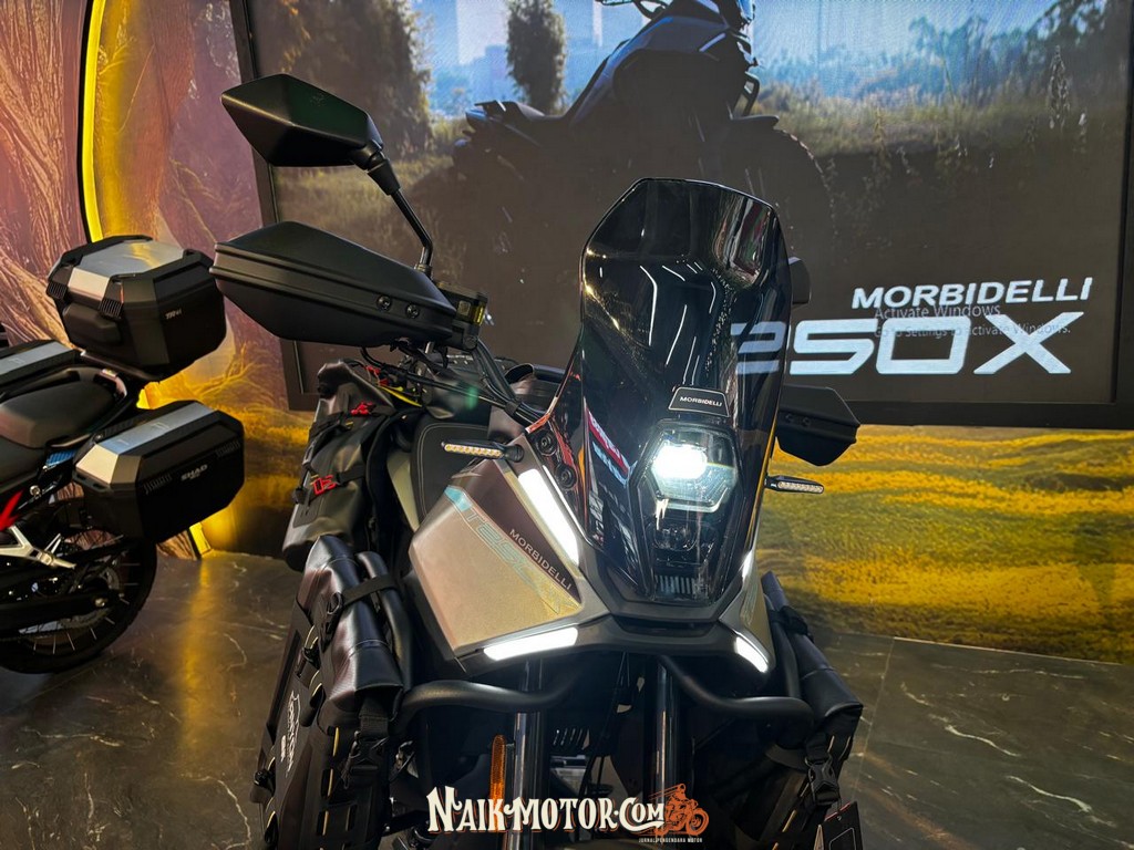 Morbidelli T250X Resmi Meluncur di Jakarta Fair 2026, Motor Adventure 250cc Gaya Rally