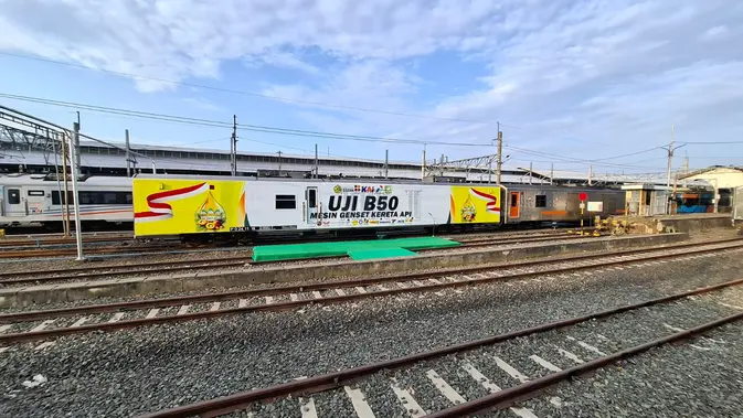 KAI Pastikan Seluruh Lokomotif dan Genset Siap Gunakan B50 per Juli 2026, Uji Coba Teknis Tuntas