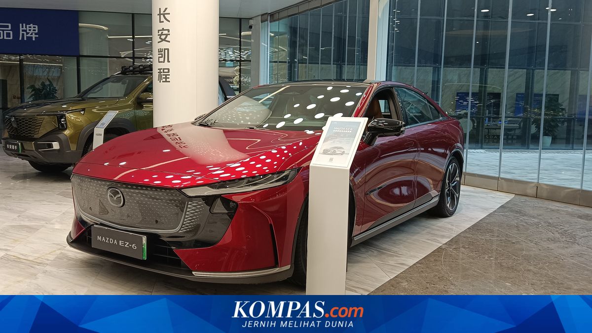 Mazda EZ-6 Dipastikan Masuk Indonesia Tahun Ini, Sedan Listrik Hasil Kolaborasi dengan Changan