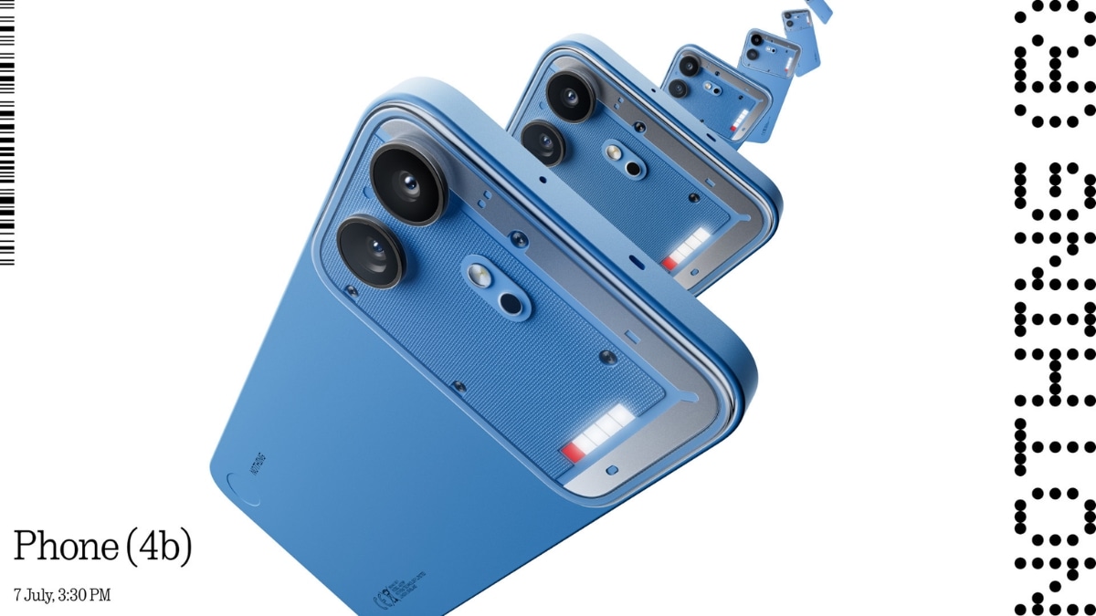 Nothing Phone 4b Rilis di India 7 Juli, Bawa Varian Warna Biru dan Empat Opsi RAM/Storage