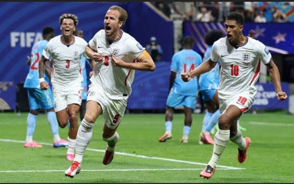 Brace Harry Kane Bawa Inggris Comeback Dramatis, Tekuk DR Kongo 2-1 di 32 Besar Piala Dunia 2026
