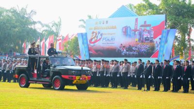 Peringati Hari Bhayangkara ke-80, Polda Sumsel Siap Kawal Program Makan Bergizi Gratis hingga Proyek Strategis Nasional