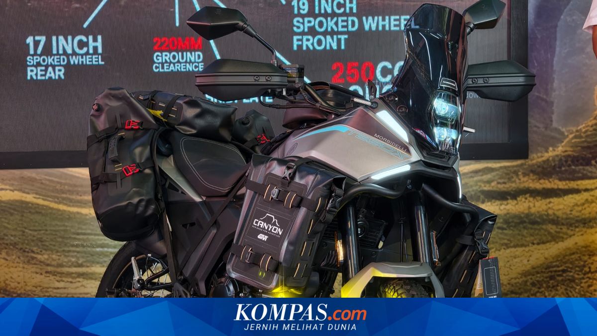 Morbidelli T250X Resmi Meluncur di Jakarta Fair 2026, Bobot 148 Kg Jadi Andalan
