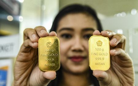 Harga Emas Antam Naik Rp15.000 per Gram, Buyback Tembus Rp2,345 Juta