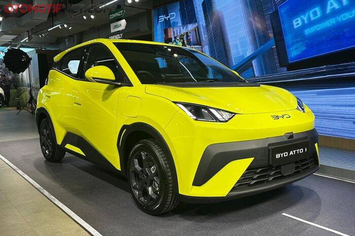 BYD Atto 1 Dynamic 2026 Meluncur Harga Rp205 Juta, Jarak Tempuh 300 Km Jadi Andalan