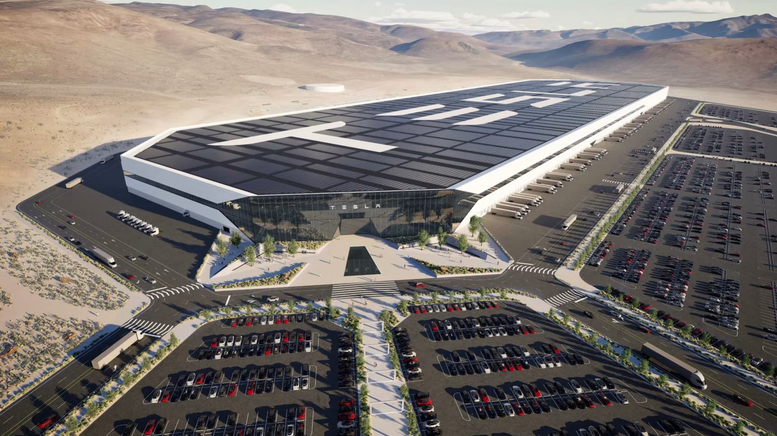 Gelombang Pencurian Kargo Meningkat, Dermaga Pabrik Tesla Nevada Jadi Sasaran Empuk